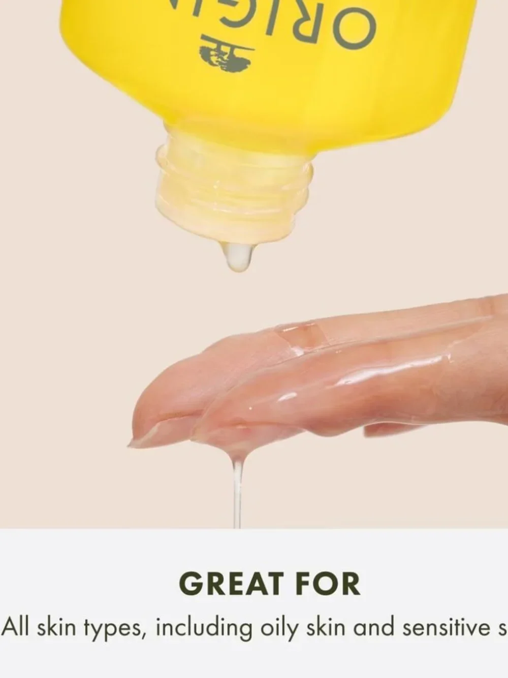 **5/$25** BEAUTY – ORIGINS  Checks & Balances Milky Oil Cleanser + Makeup Melter